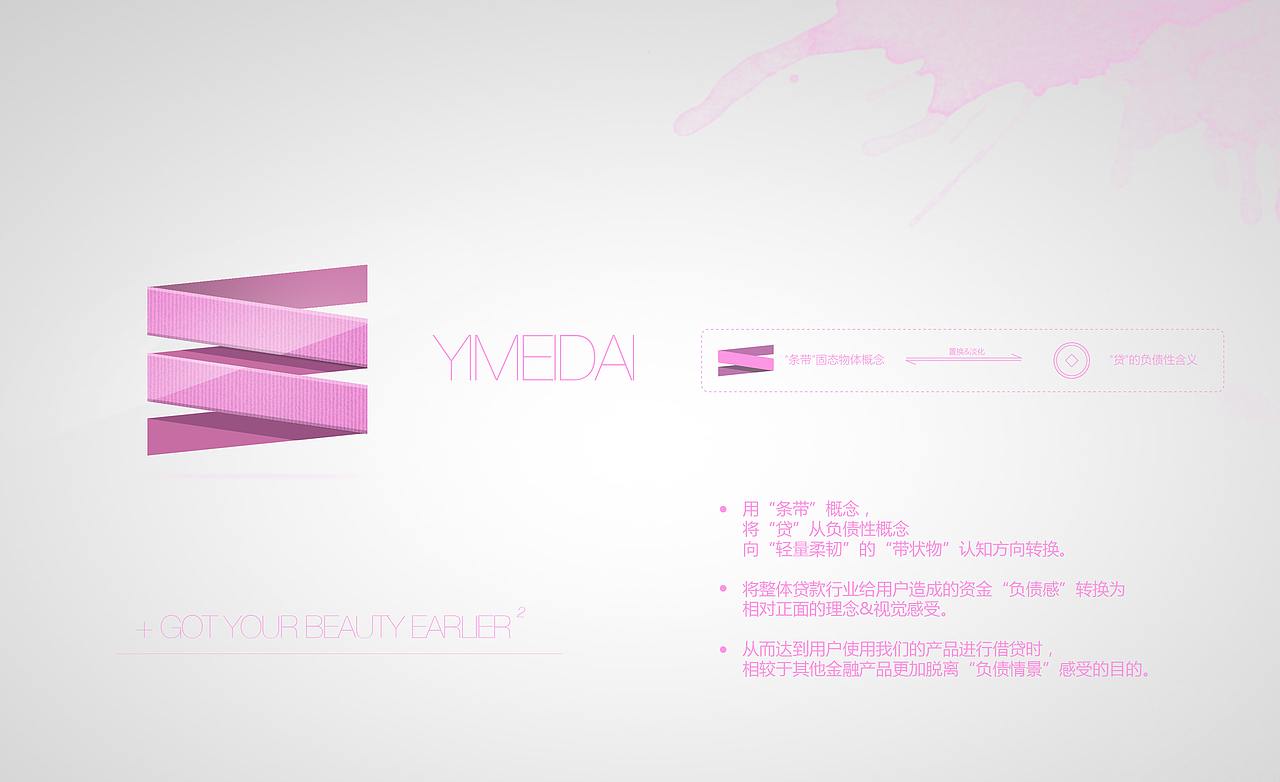 <YIMEIDAI>金融信贷机构LOGO设计提案