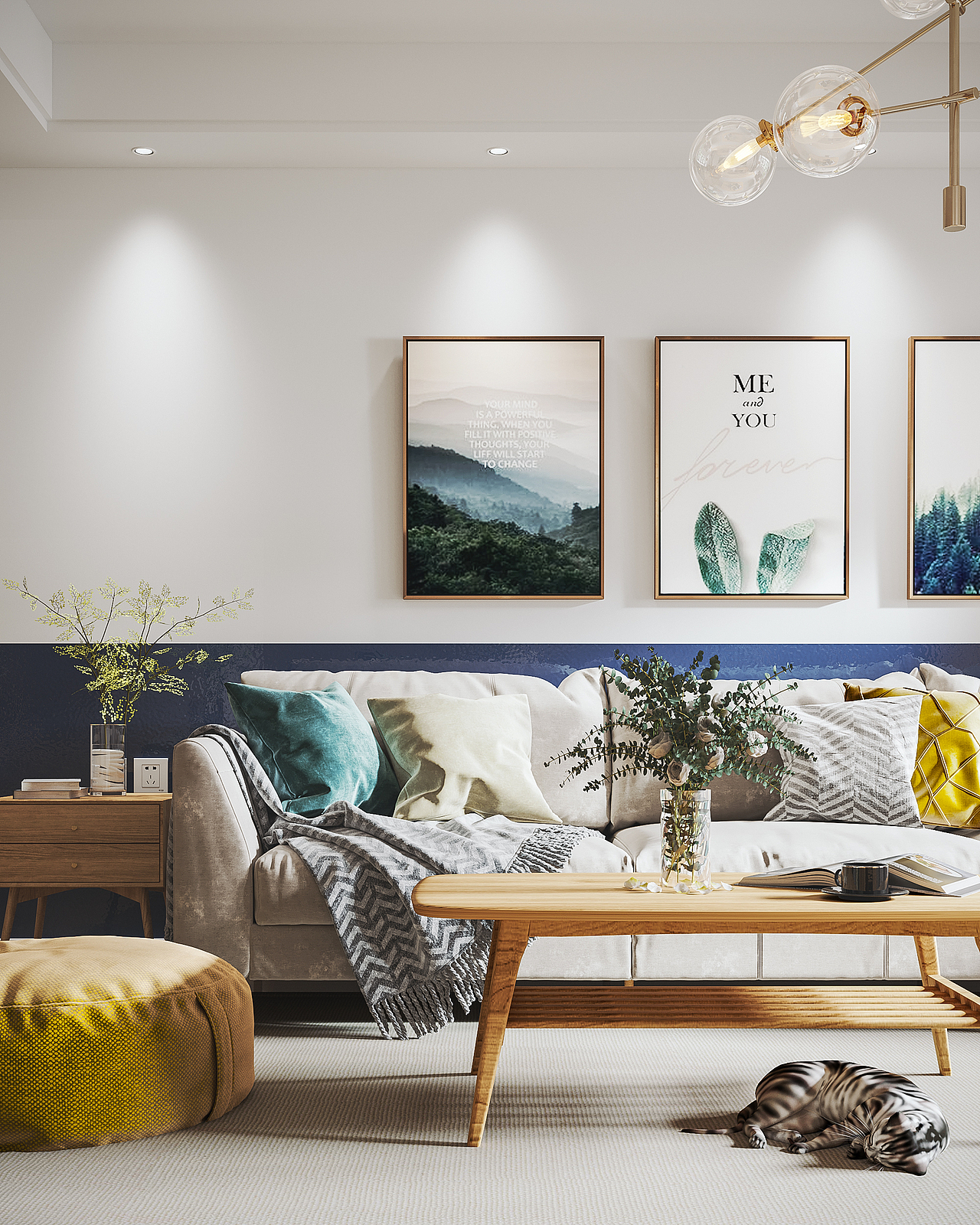 北欧空间表现-第贰空间（图ZMjQwNDcyOTYw） - 家装设计 - 站酷设计师JM_vision匠模原创素材 - 站酷ZCOOL