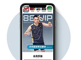 体育运动系列电商首页效果