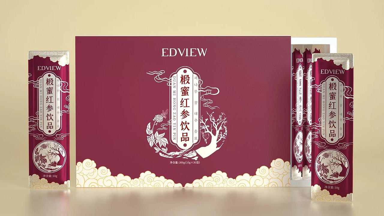 椴蜜红参饮品（图ZMjc3MjcxMjY4） - 包装 - 站酷设计师耿火火包装设计原创素材 - 站酷ZCOOL