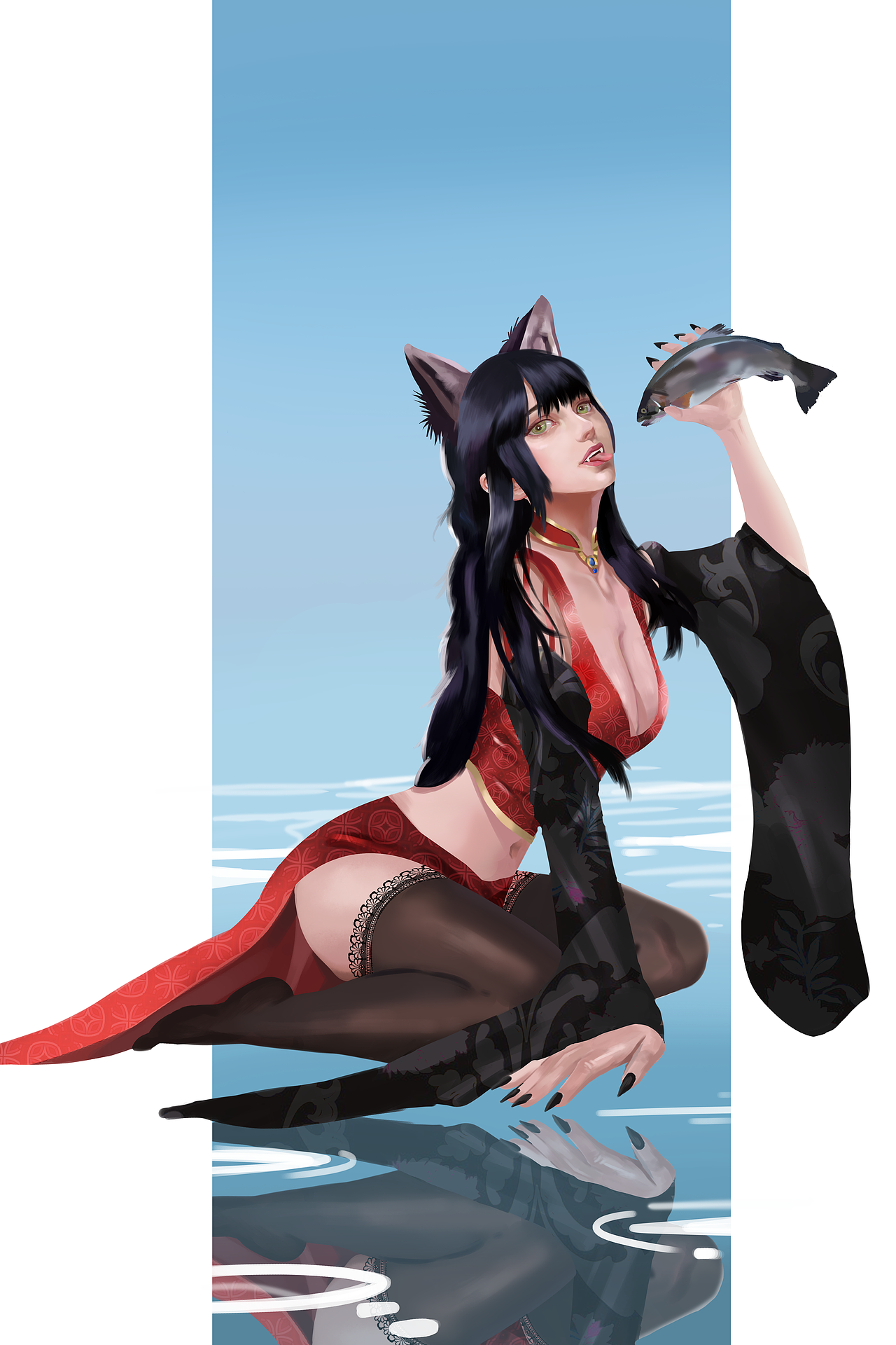 三途经-猫又（图ZMjI3NDY0MDY0） - 概念设定 - 站酷设计师三途st原创素材 - 站酷ZCOOL