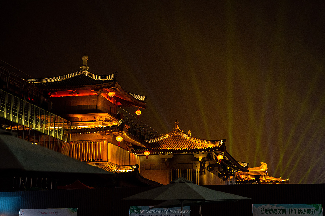 西安游记 大唐不夜城|摄影|风光摄影|shining丶葵 - 原创作品 - 站酷