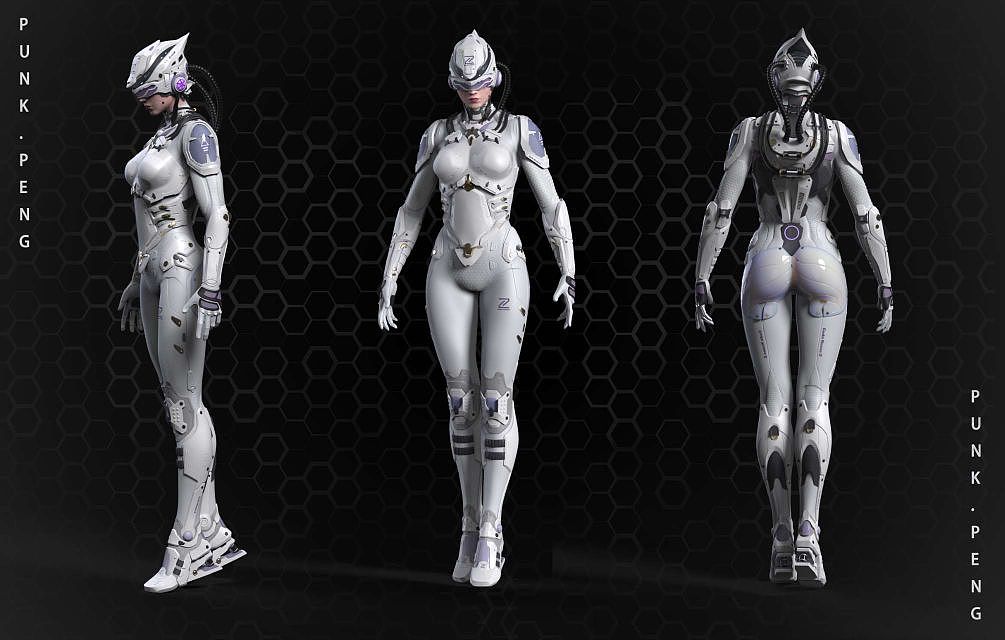 畅游高校美术大赛3D角色参赛作品