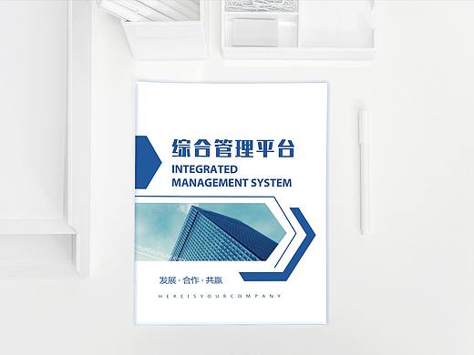 综合平台画册设计