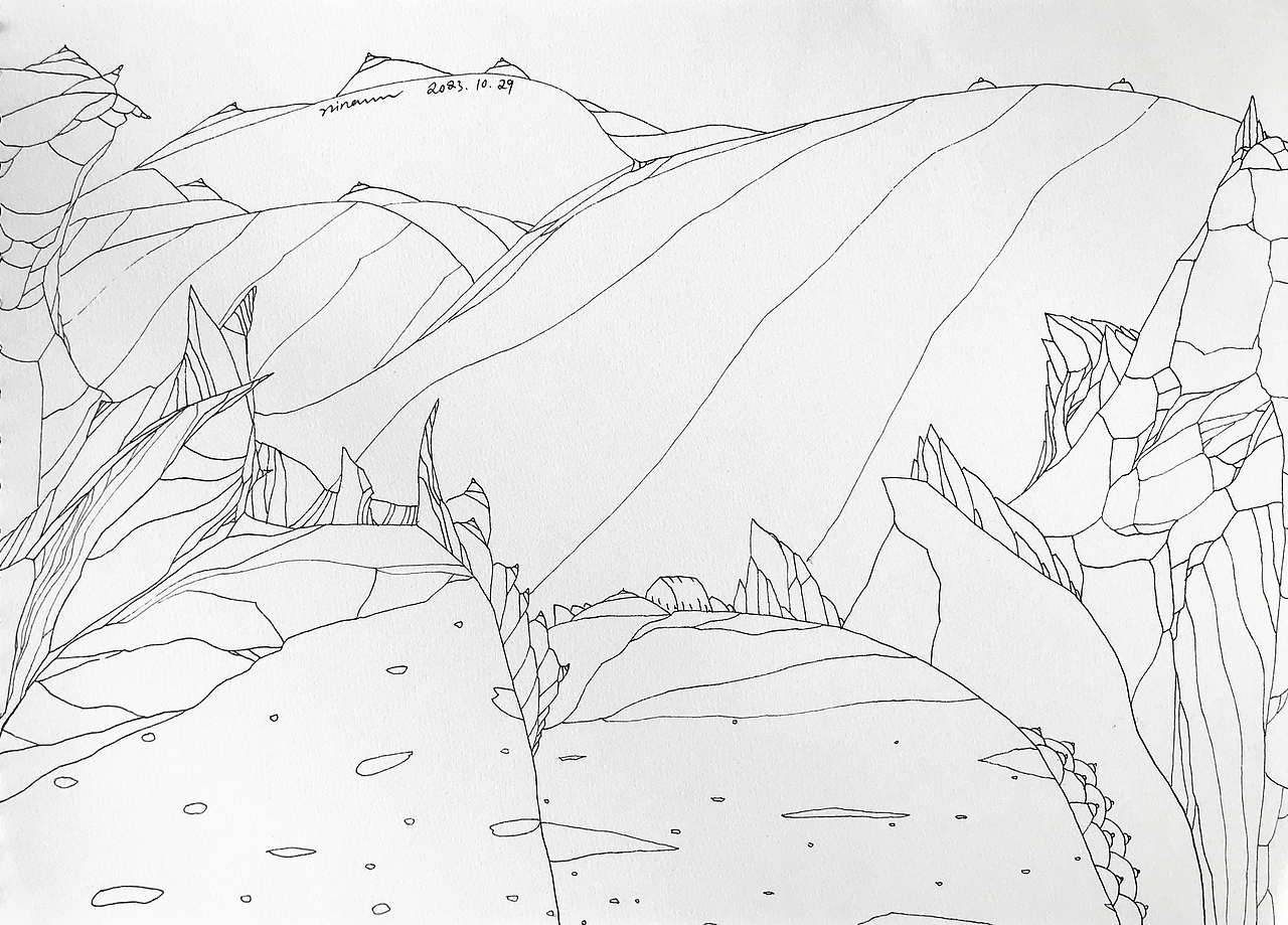 10月线描作品小集