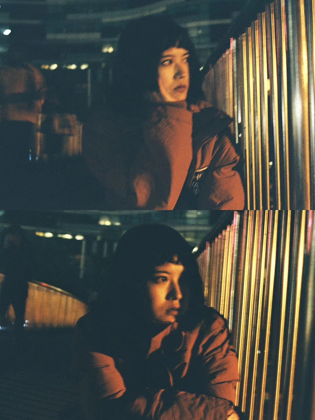 胶片复古人像夜景