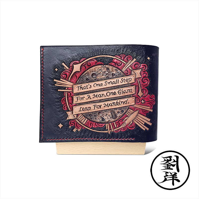 皮雕钱包《阿波罗11号》(图ZMzExNTYxNzY=) - 工艺品设计 - 站酷设计师劉洋原创素材 - 站酷ZCOOL