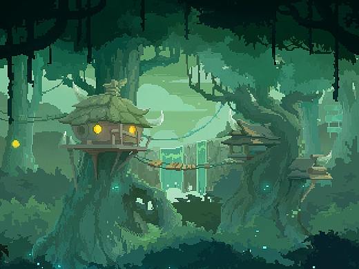 战斗场景&《原始森林》