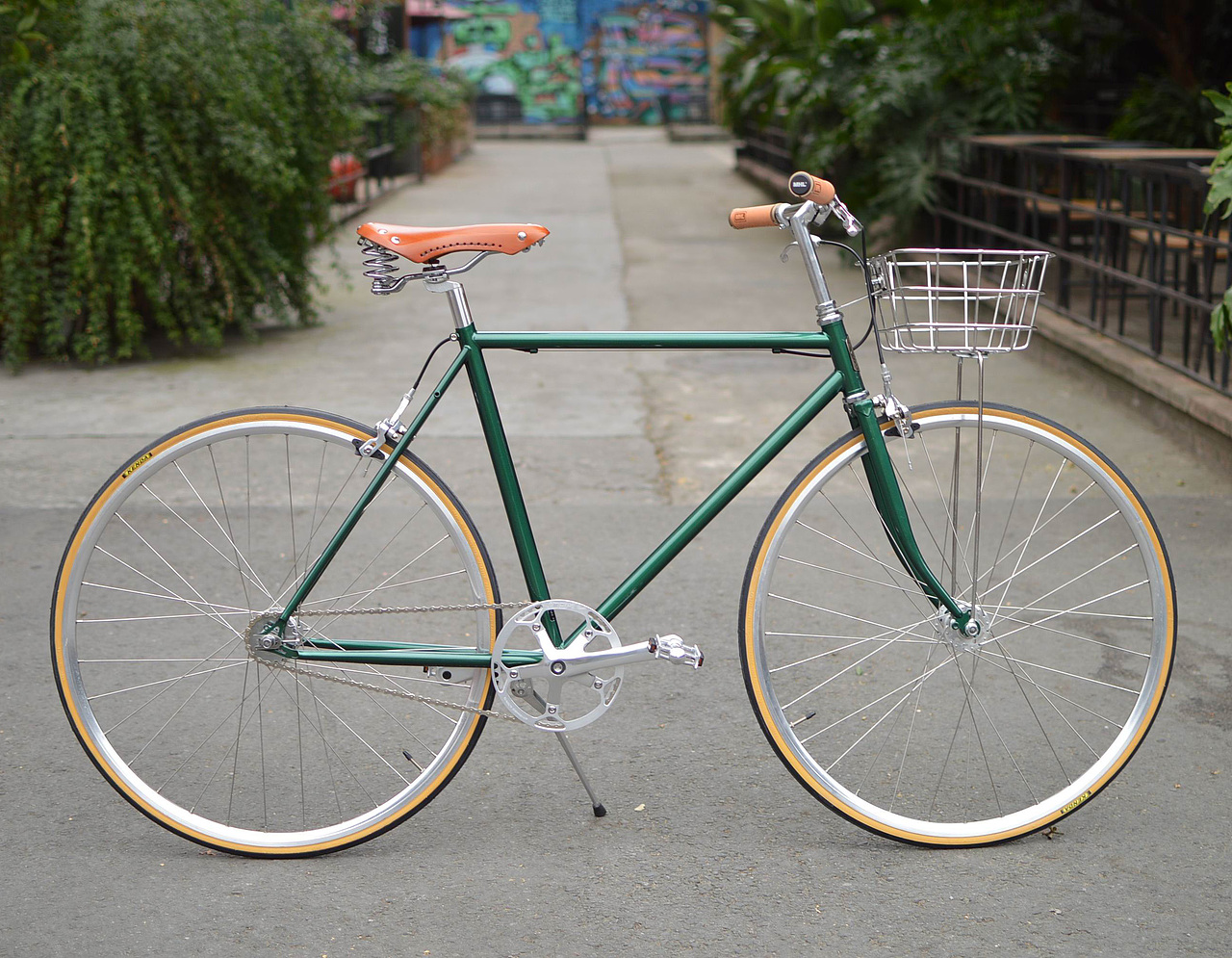 tsunami内二速变速复古自行车