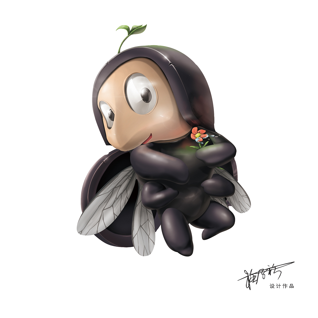 昆虫类吉祥物(屎壳郎)