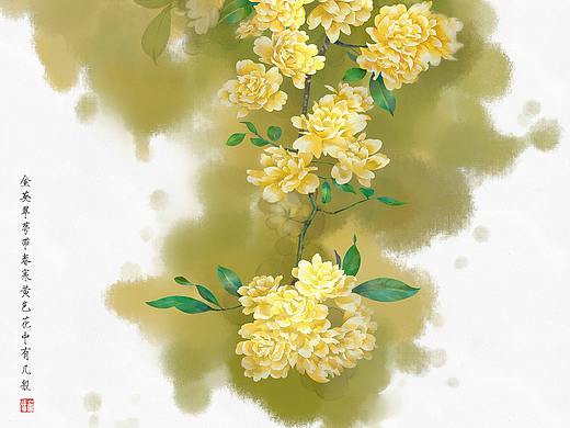 SAI水彩花卉练习07