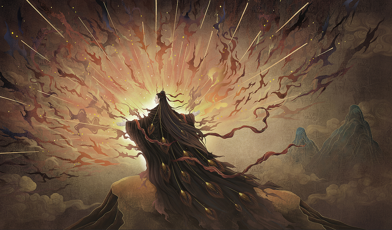 《千古玦尘》|插画|商业插画|才仙插画_原创作品-站酷zcool