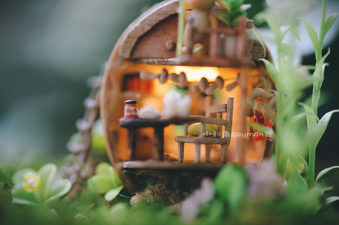 【微缩模型】吱吱的核桃小屋