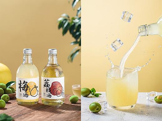 苏州桥青梅柚子酒荔枝酒拍摄