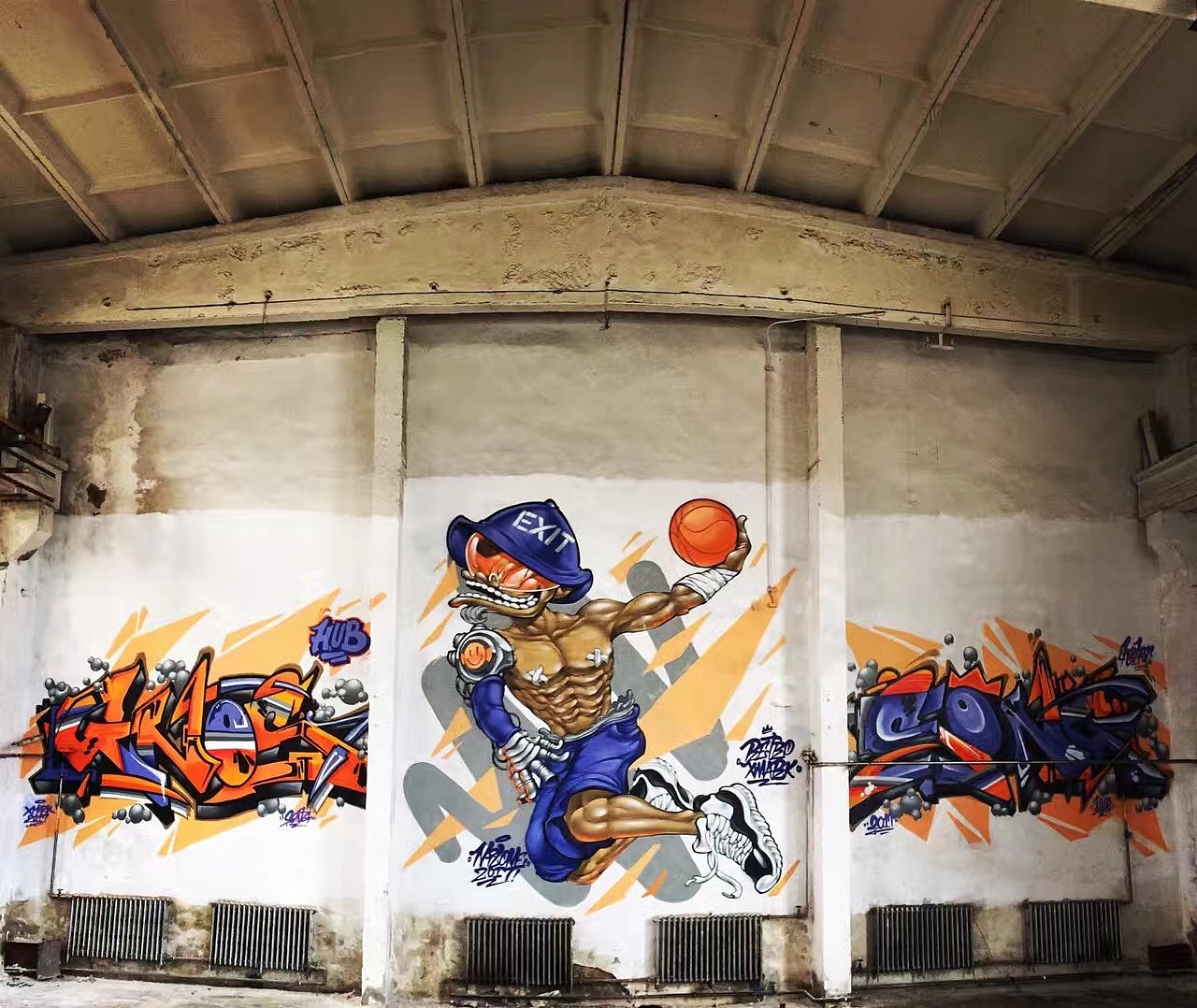 用涂鸦武装过的街头近期作品合集