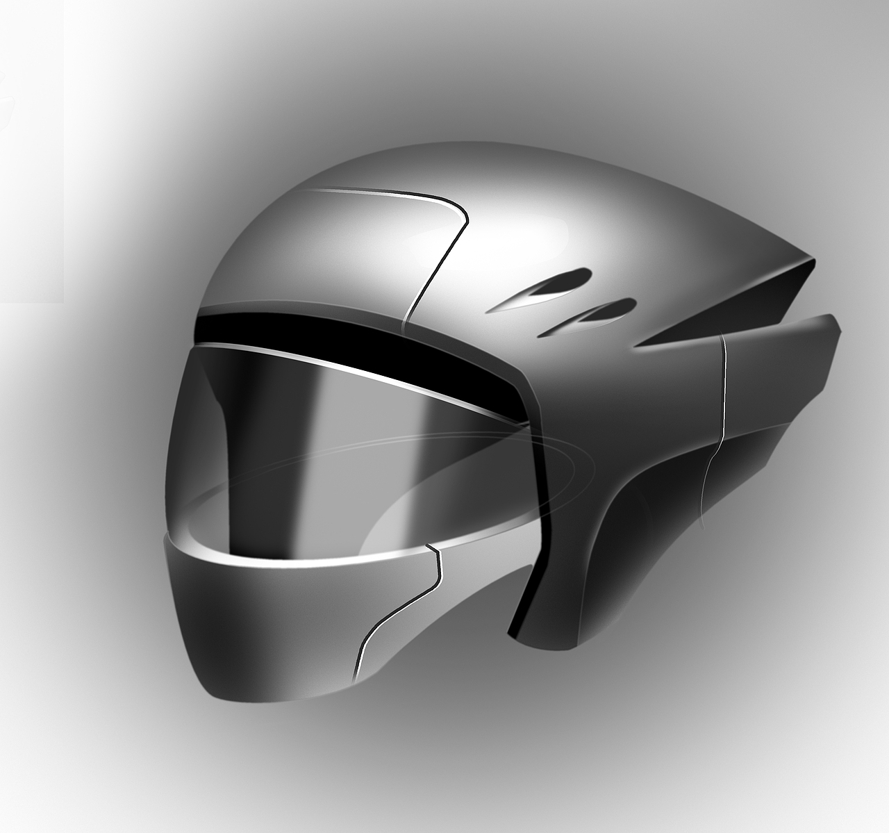 工业设计效果图——ps板绘