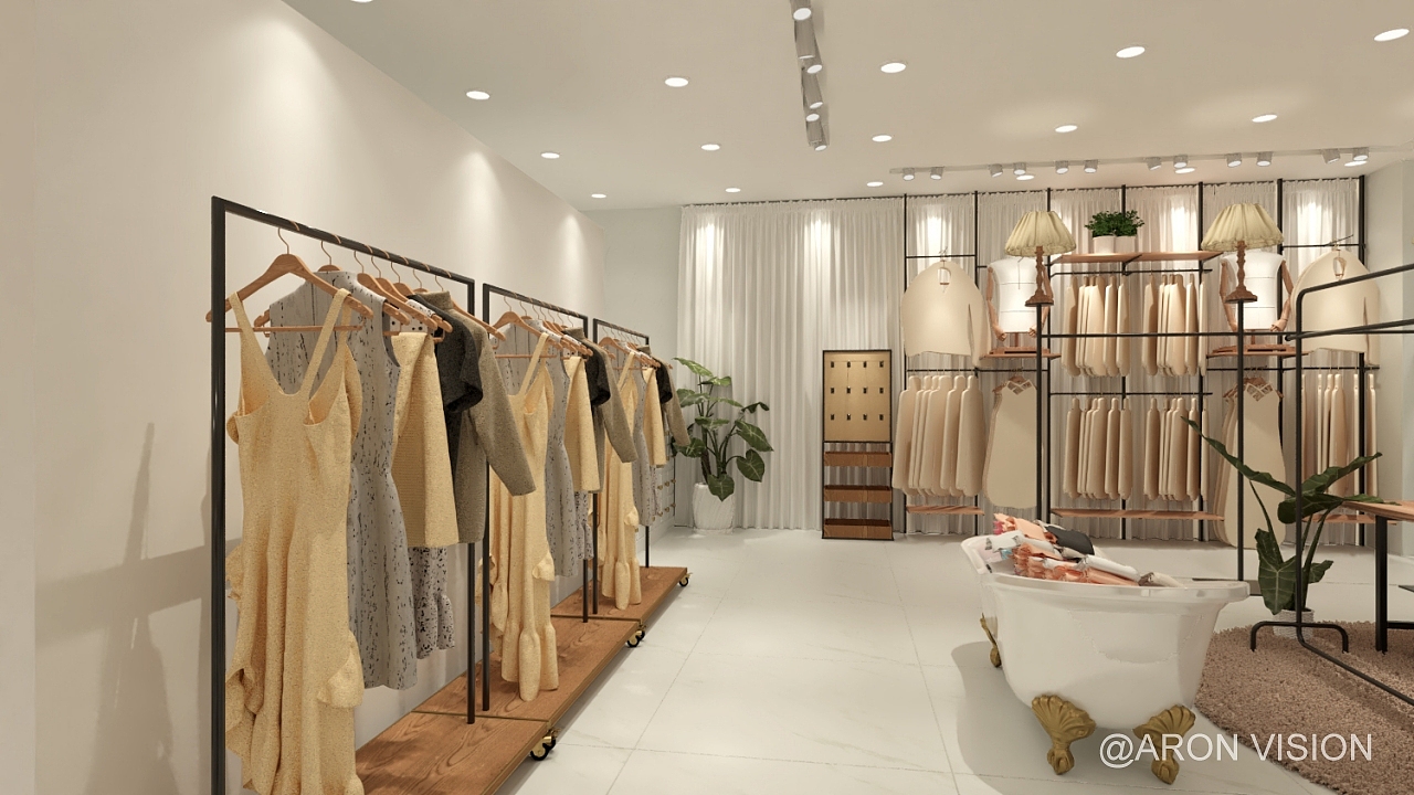 商业空间规划与设计——纯儿女装