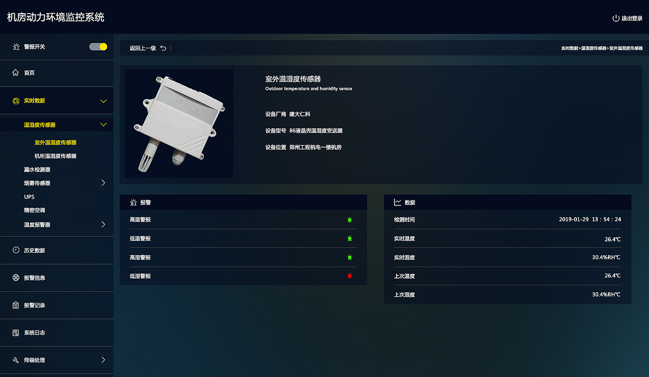 动力环境监控后台（图ZMTY0NDMyNTYw） - 其他网页 - 站酷设计师刘小染原创素材 - 站酷ZCOOL