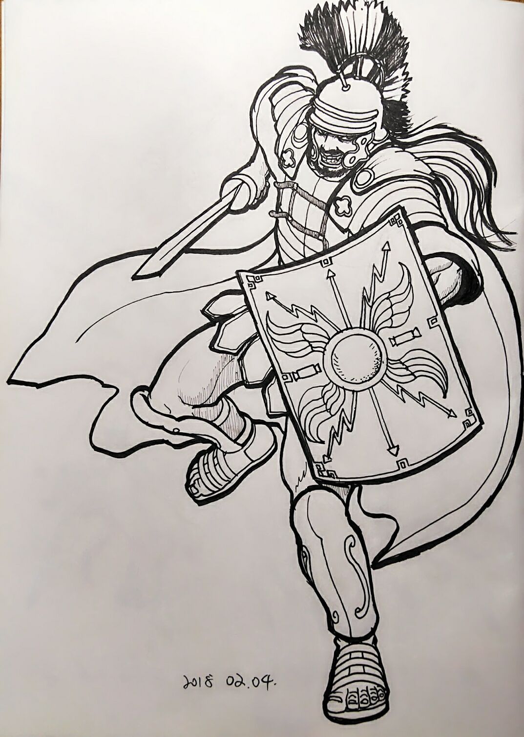 武士练习|插画|插画习作|单眼皮minos - 原创作品 - 站酷 (zcool)