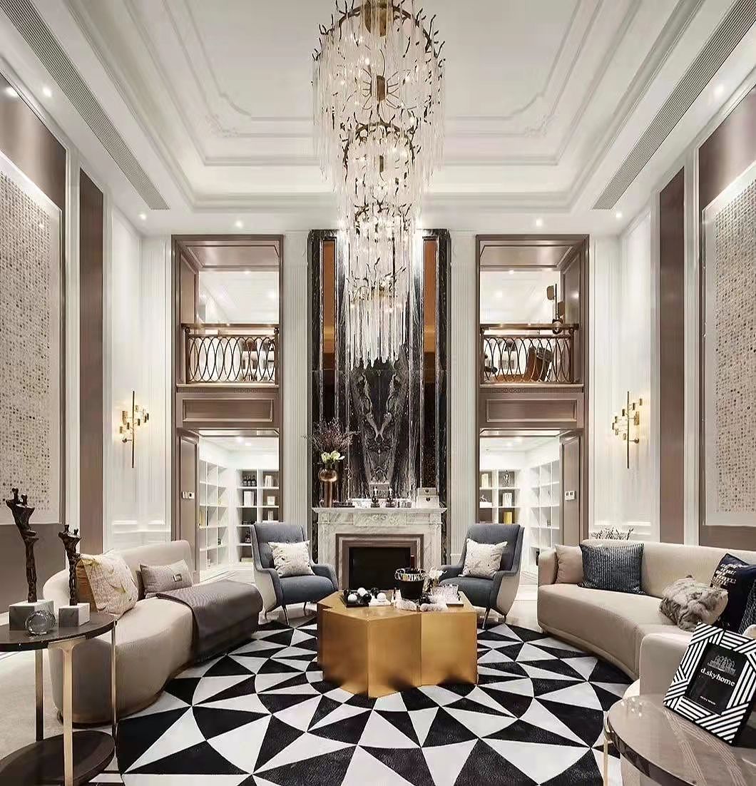 别墅美式轻奢设计