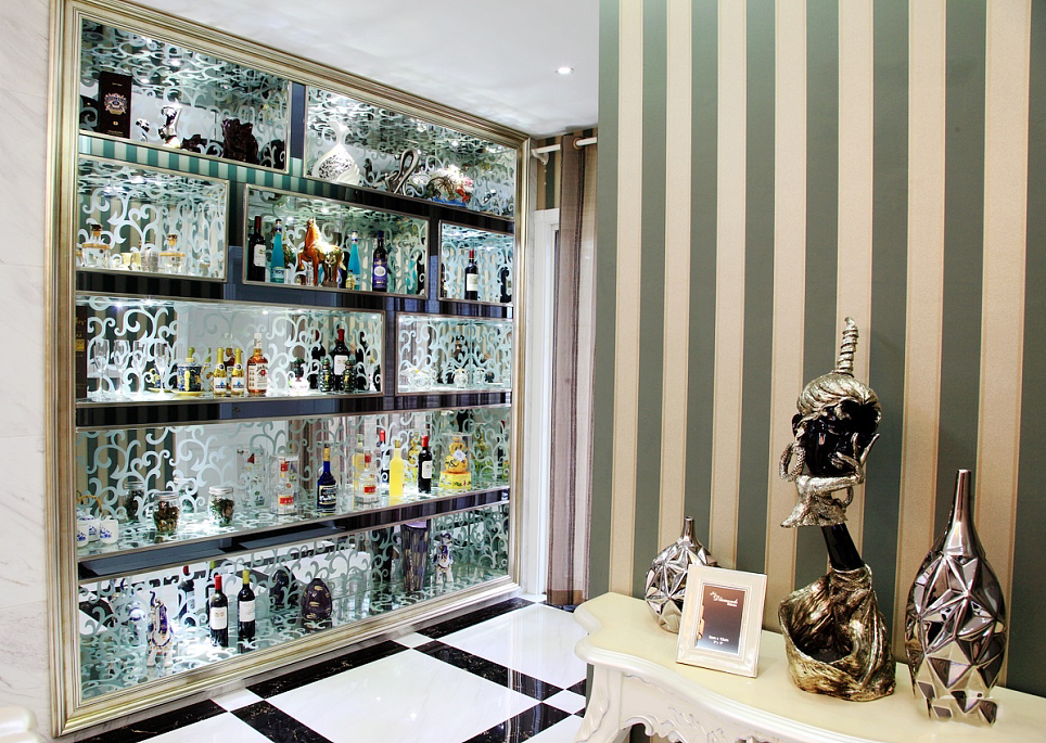 重庆别墅设计-欧式风格-远洋高尔夫-联排别墅-指尖设计