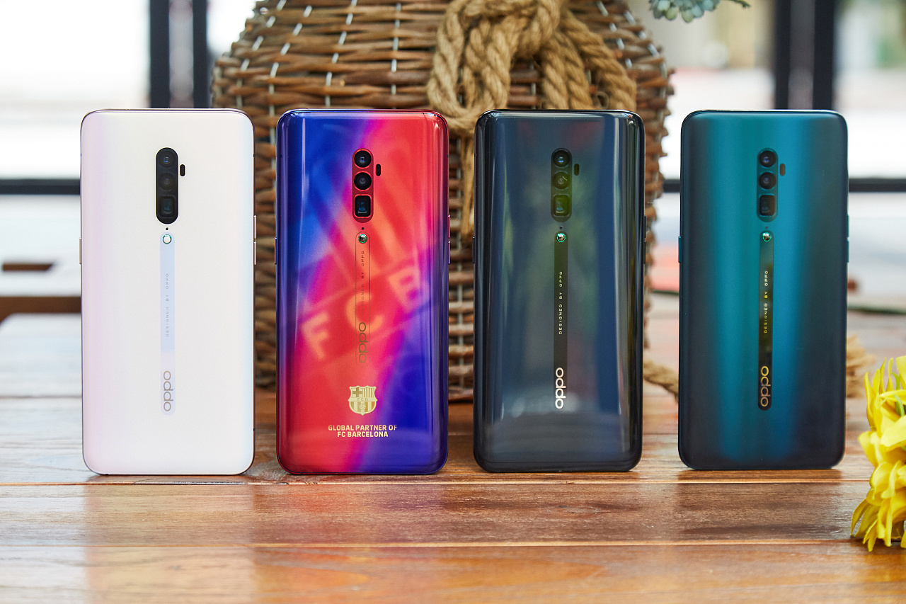 oppo reno十倍变焦版手机 四色场景图|摄影|产品摄影|云间眠 - 原创