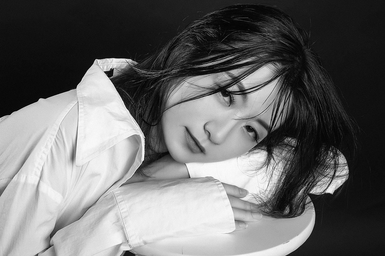 黑白写真 个人形象照 深圳约拍