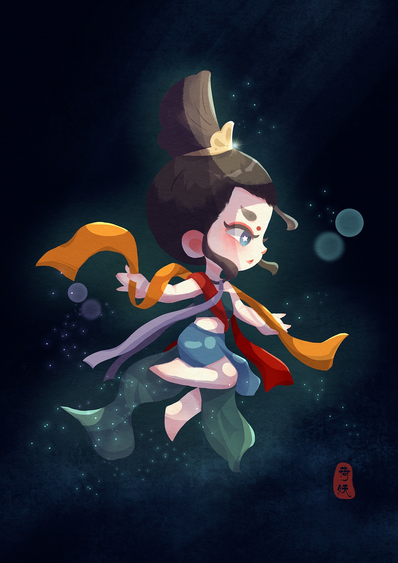 可爱版洛神水赋