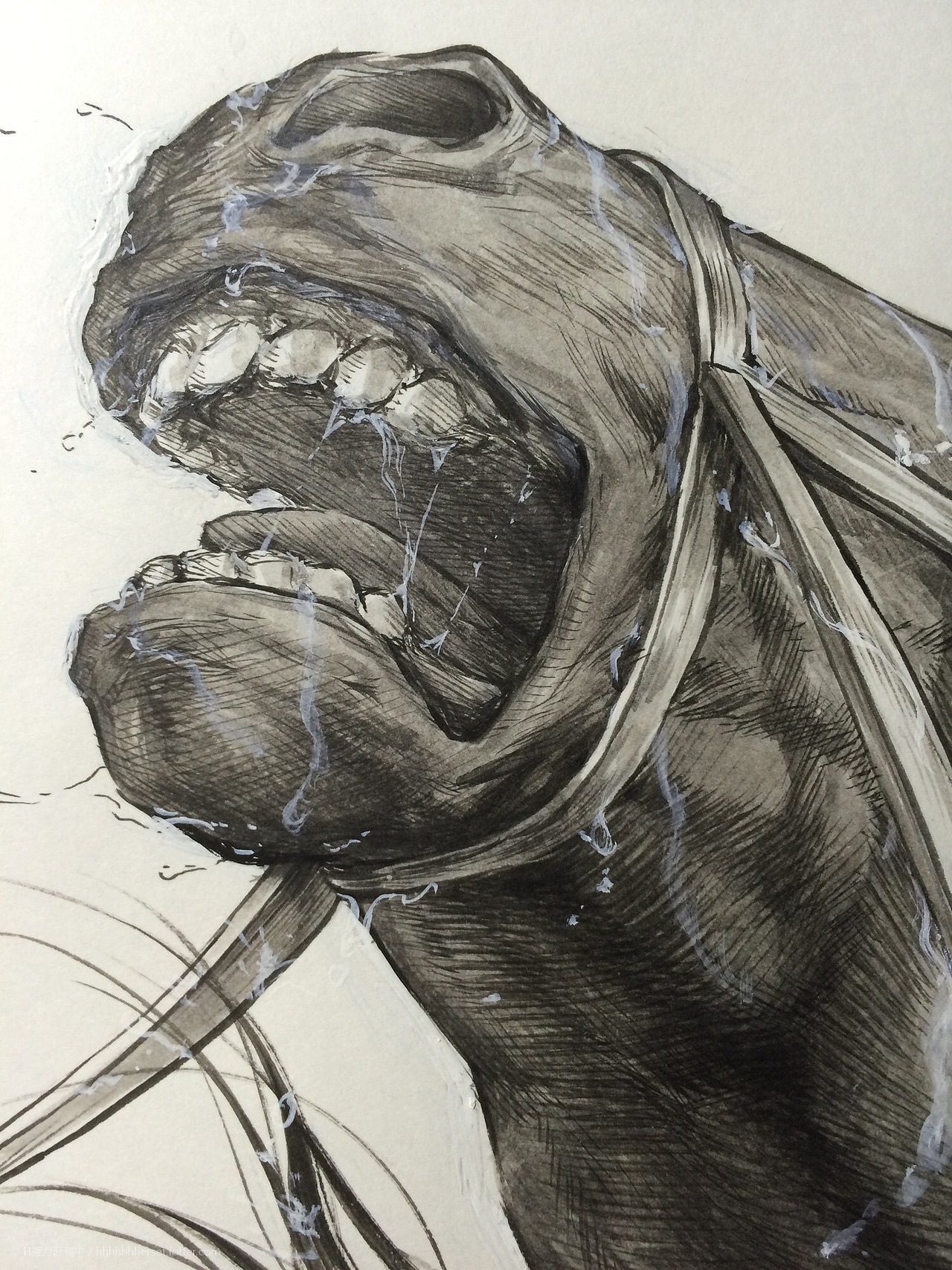 水墨漫画｜有苏的地方就少不了口水| 原创手绘国风漫画（图ZMTIyMDkzMTg0） - 中/长篇漫画 - 站酷设计师何塞特Herset原创素材 - 站酷ZCOOL