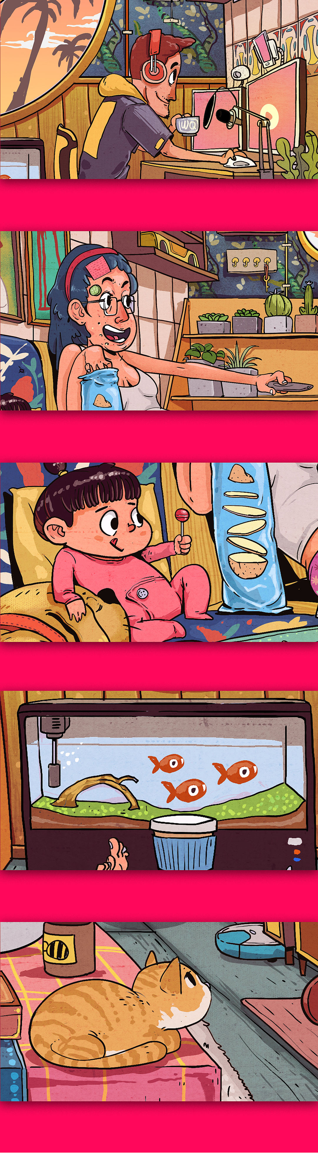 《悉你所需，瓜分世界》（图ZMTM0NDg2Njg0） - 图案 - 站酷设计师七哥WQ原创素材 - 站酷ZCOOL
