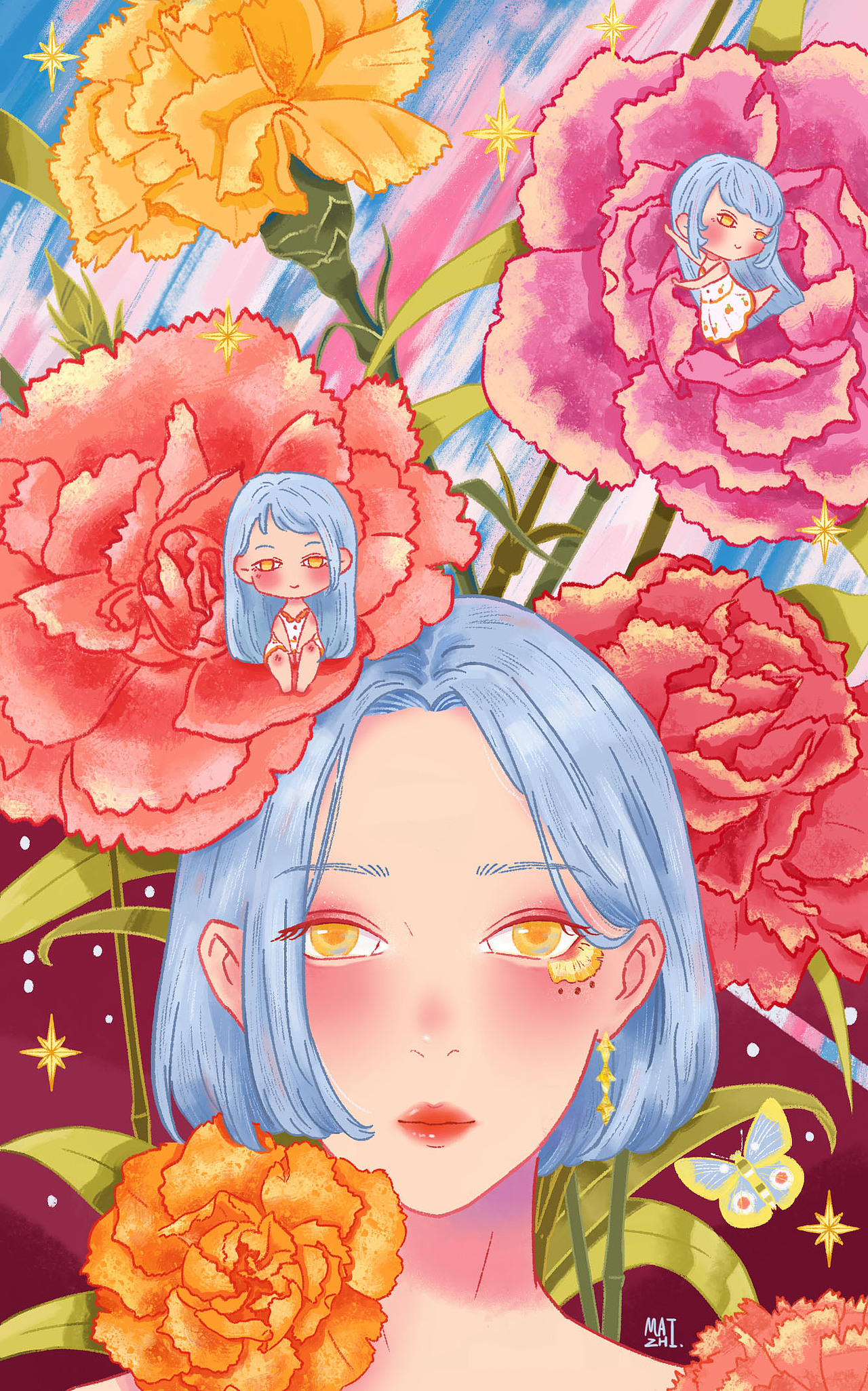 摸魚圖&節(jié)日賀圖（圖ZMTY3ODkzNDI4） - 創(chuàng)作習(xí)作 - 站酷設(shè)計(jì)師麥吱XD原創(chuàng)素材 - 站酷ZCOOL