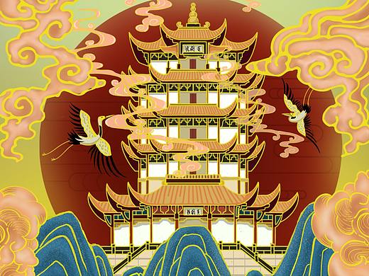 国潮插画