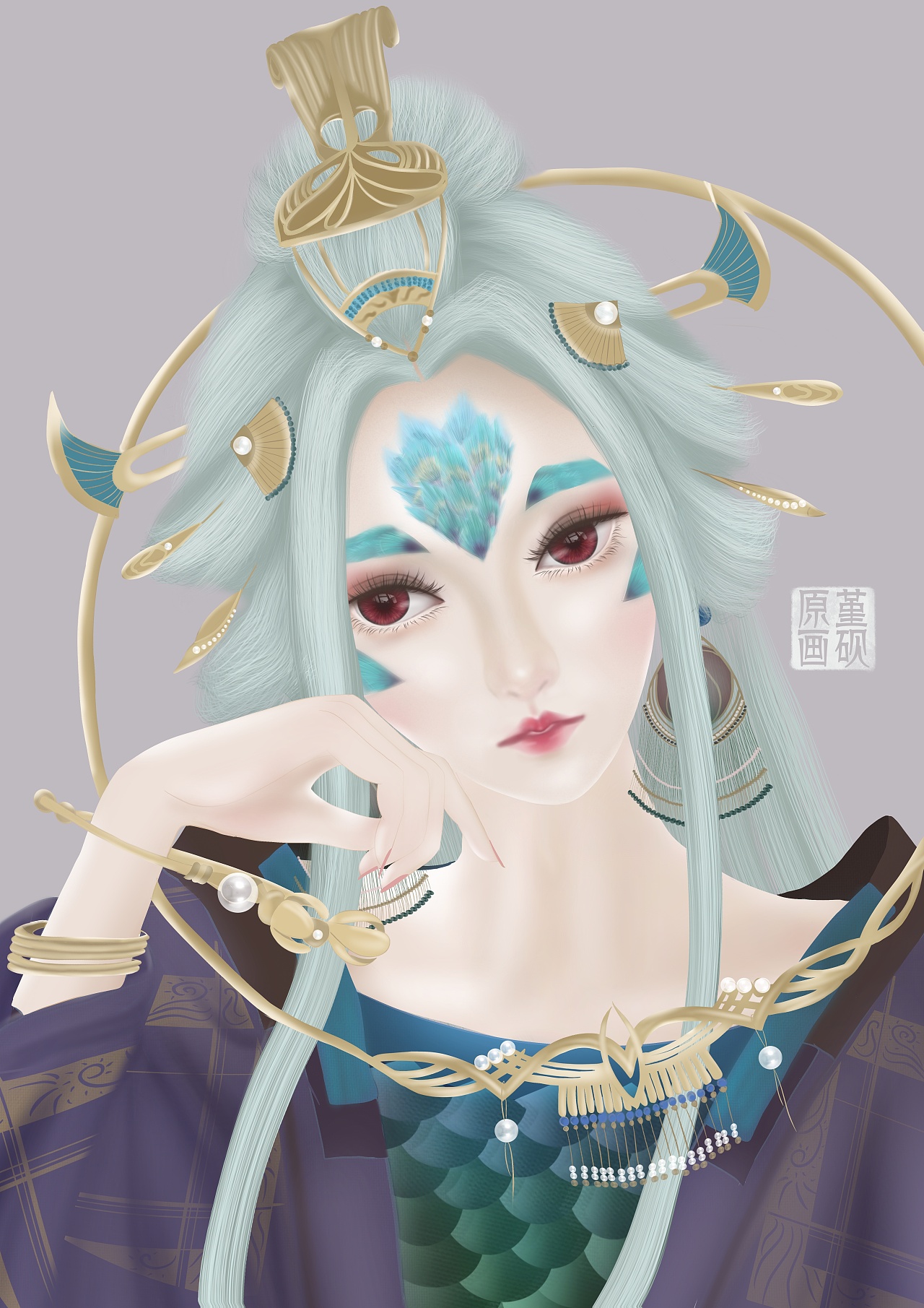 眷思量奉眠|插画|商业插画|堇砚yx - 原创作品 - 站酷 (zcool)