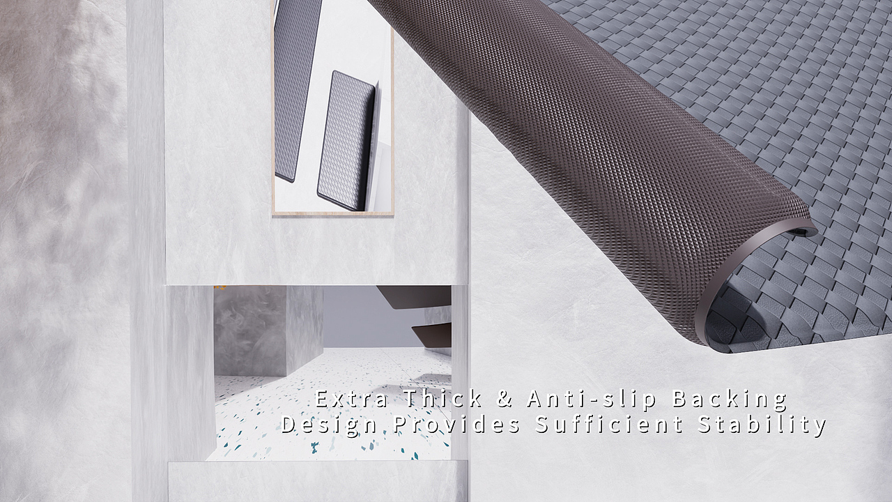 防滑厨房垫 三维动画设计