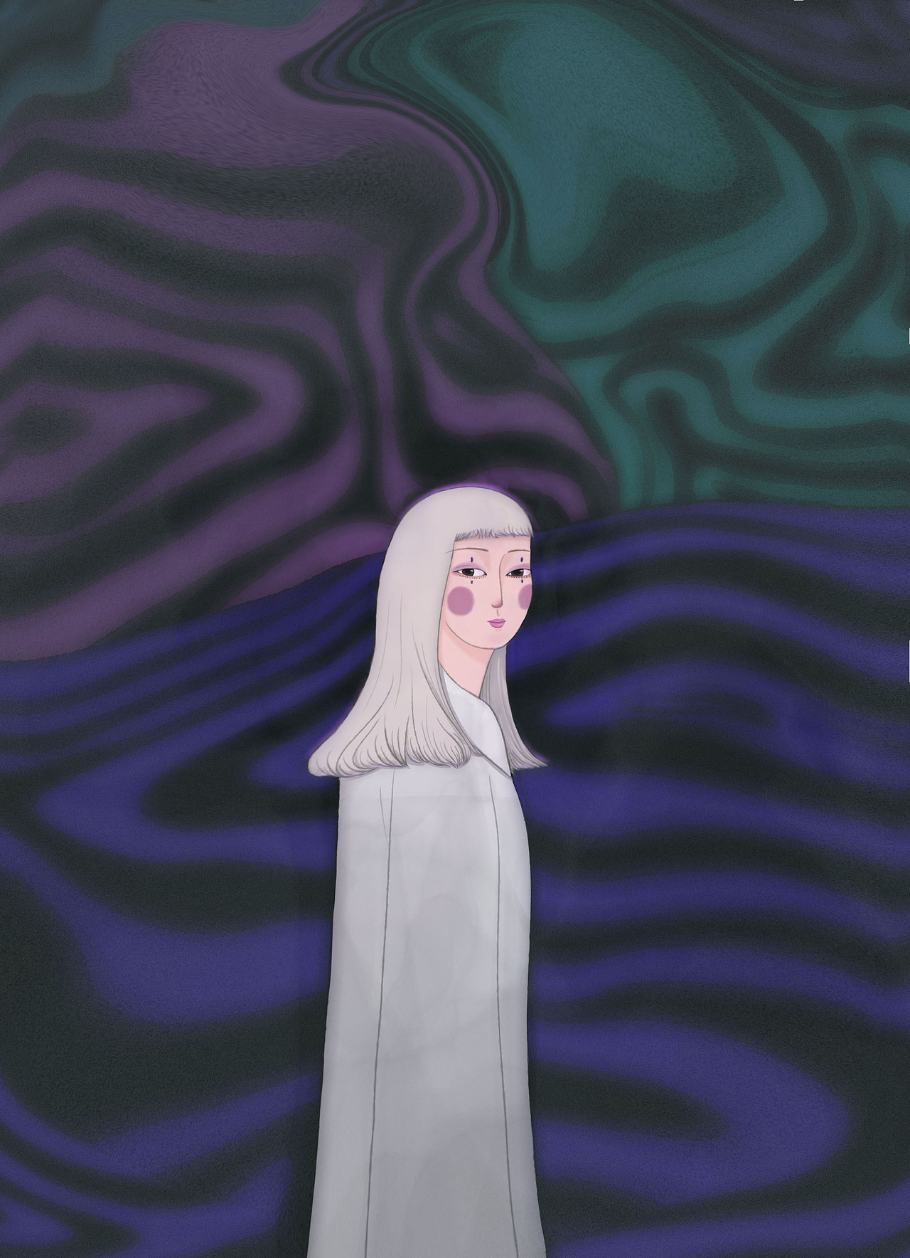 孤独患者|系列插画