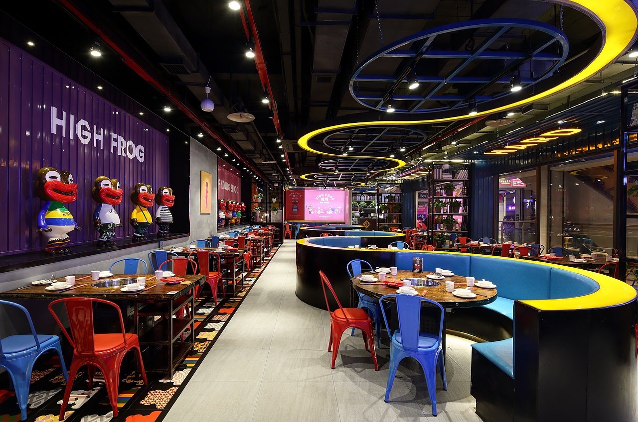 燥蛙·美蛙火锅 | 无中生有设计（图ZMjM4NzUzNTA0） - 商业空间设计 - 站酷设计师无中生有设计原创素材 - 站酷ZCOOL