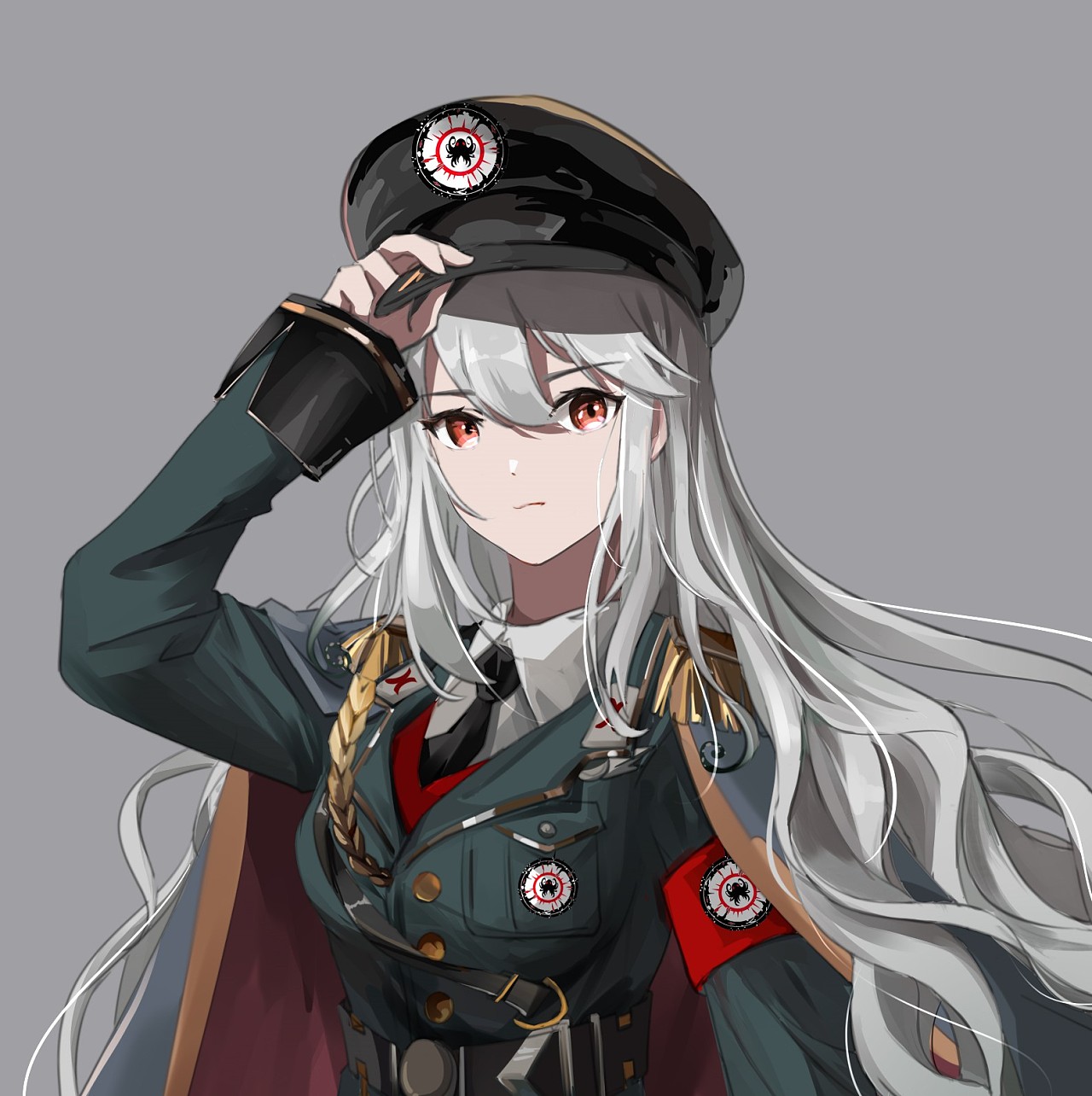 克苏鲁女将军|插画|创作习作|wistariaiai - 原创作品 - 站酷 (zcool)