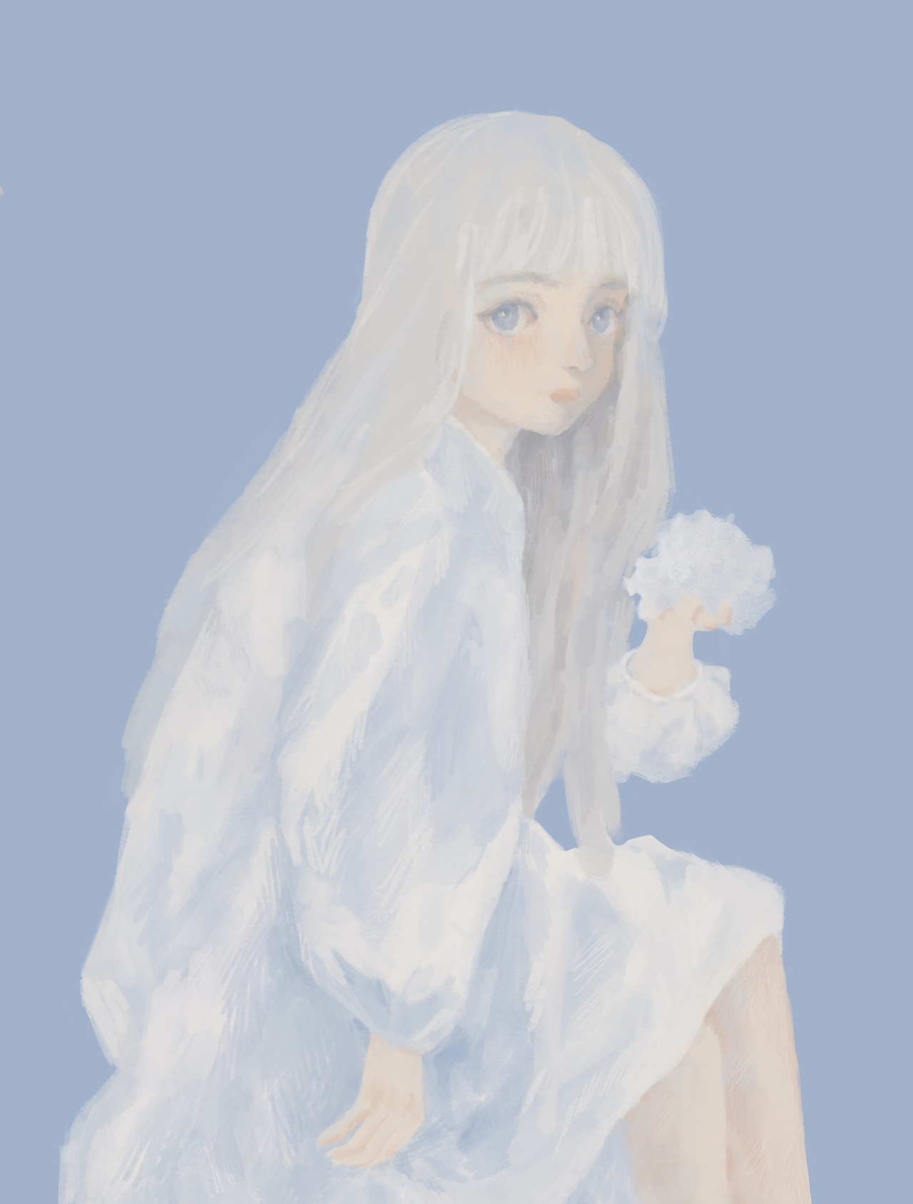 你看到的我是蓝色的（图ZMzE1NTQwMTU2） - 创作习作 - 站酷设计师今晚月色真好吃原创素材 - 站酷ZCOOL