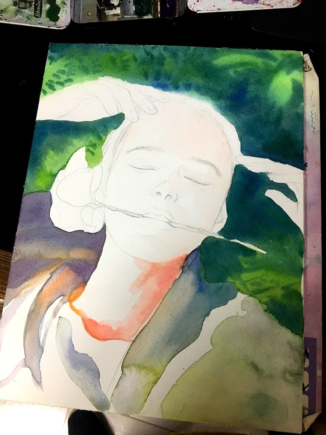 水彩练习（附过程）