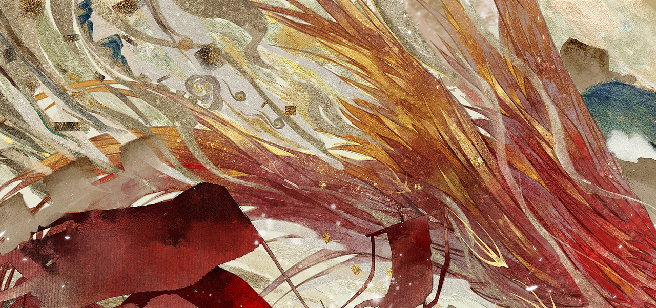 长城-涅槃重生（图ZMjc2Njc0MTI0） - 图案 - 站酷设计师鸠鸠肆原创素材 - 站酷ZCOOL