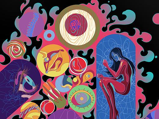 藥（個(gè)人主頁-ZNDE2OTkyODA=） - 創(chuàng)作習(xí)作 - 站酷設(shè)計(jì)師鏡水插畫原創(chuàng)素材 - 站酷ZCOOL