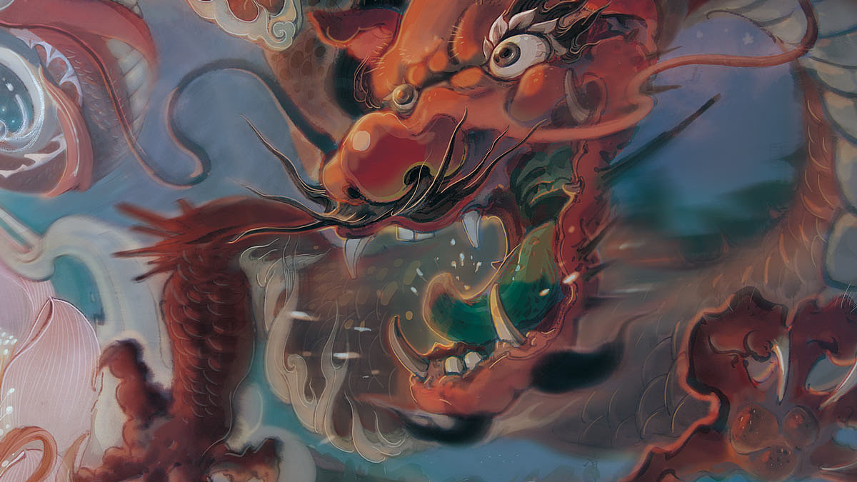 【造龙】莲花生