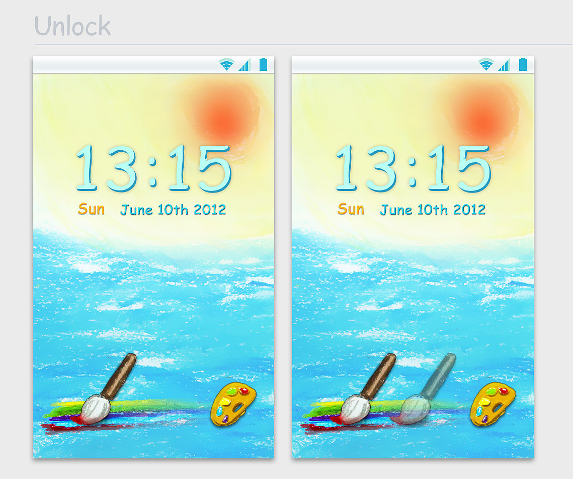 unlock