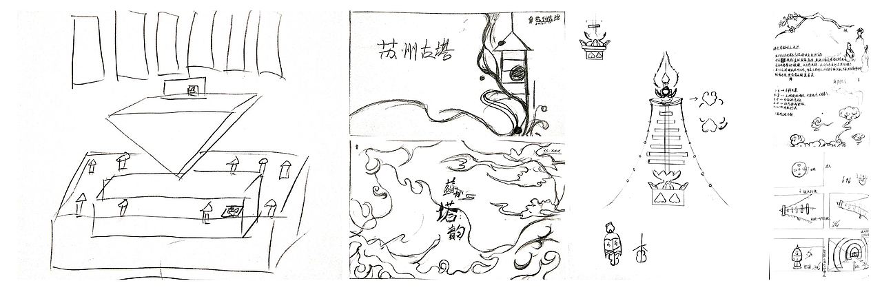 《苏州塔韵》毕业设计(图ZMTYzODM4MTQw) - 交互/UE - 站酷设计师陈柔的id原创素材 - 站酷ZCOOL