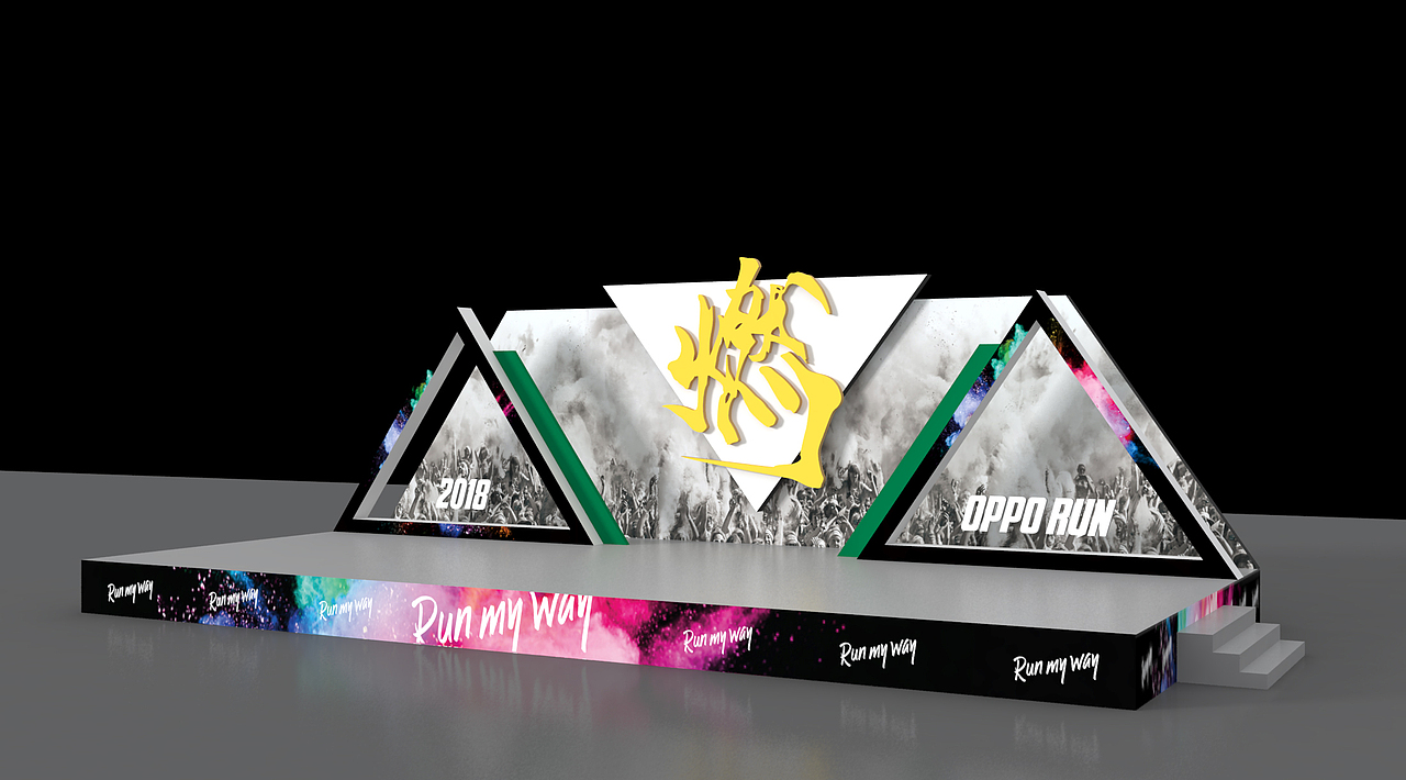 oppo色彩跑（图ZMjY1OTA3Njcy） - 场景 - 站酷设计师初行修炼原创素材 - 站酷ZCOOL