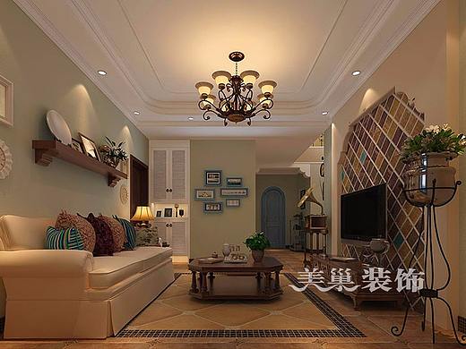 普罗旺世龙之梦360平别墅大宅效果图，舒适美式风