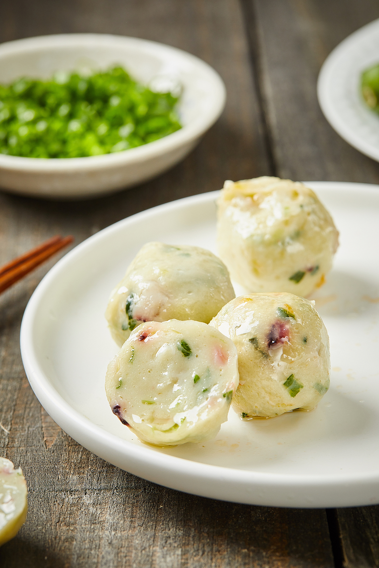 生鲜、鱼丸拍摄