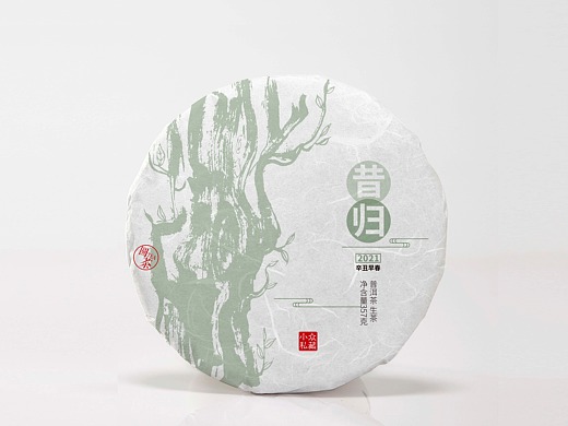 普洱茶棉纸包装设计
