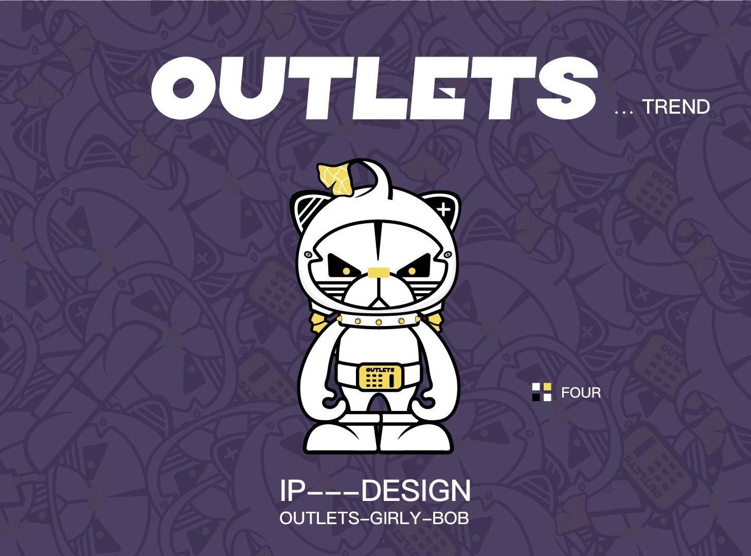 cat&outlets&鼠墩_再来一打蓝胖子站酷ZCOOL