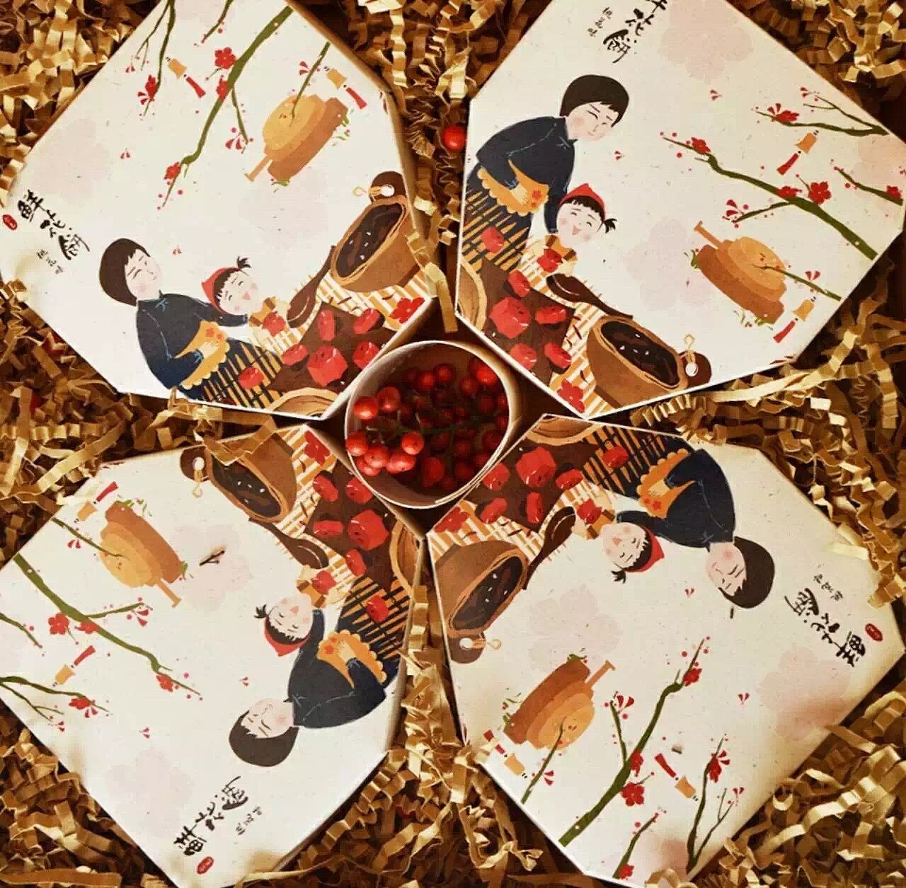 食色鲜花饼包装设计j（图ZNDg2NTM1OTY=） - 其他工业/产品 - 站酷设计师果壳里的小人们原创素材 - 站酷ZCOOL
